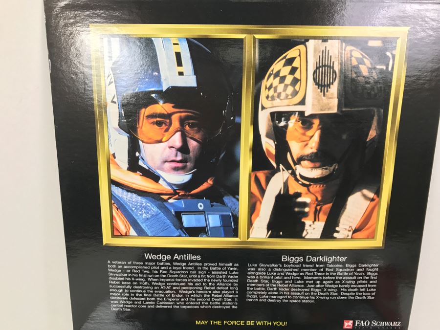 STAR WARS Rebel Alliance Wedge Antilles And Biggs Darklighter In Rebel Pilot Gear Kenner Hasbro 1998 57106 New In Box [Photo 13]