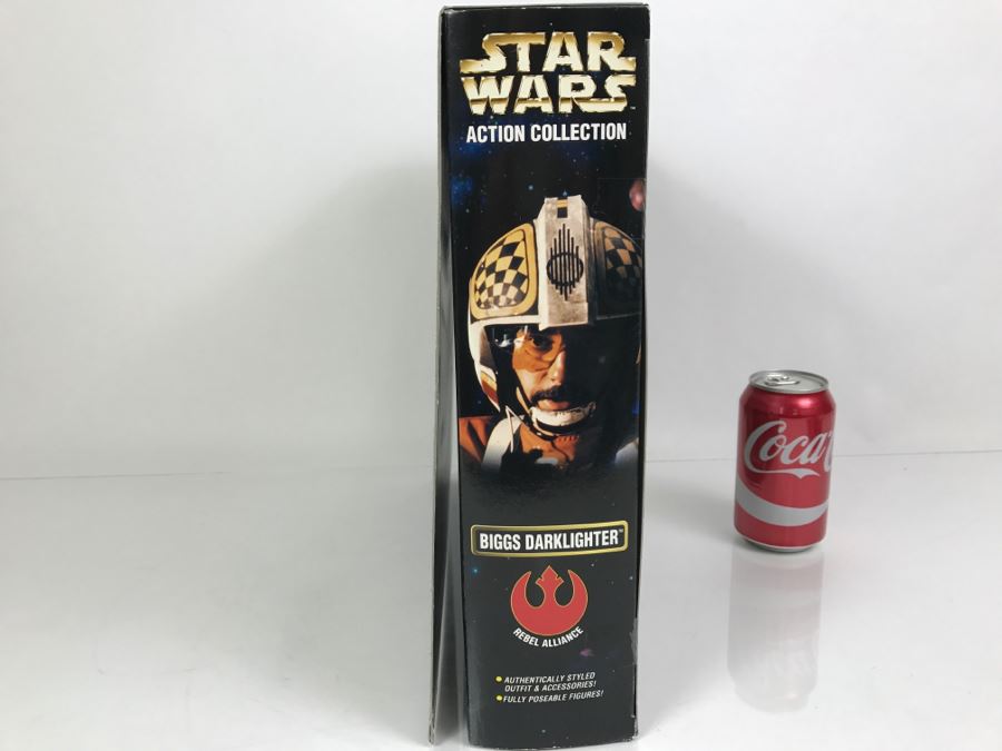 STAR WARS Rebel Alliance Wedge Antilles And Biggs Darklighter In Rebel Pilot Gear Kenner Hasbro 1998 57106 New In Box [Photo 6]