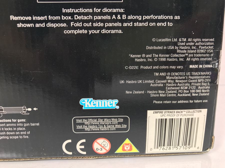 STAR WARS Action Collection Figure Pack With Luke Skywalker, Hans Solo, Snowtrooper And AT-AT Driver Kenner Hasbro 57109 1998 New In Box [Photo 24]