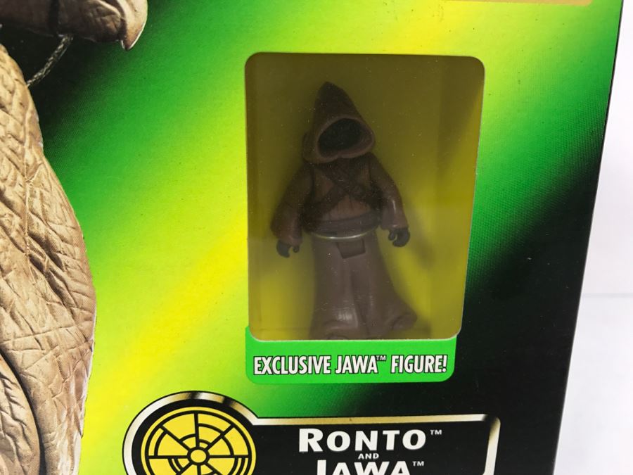 STAR WARS The Power Of The Force Star Wars Trilogy Edition Ronto and Jawa with Exclusive Jawa Figure Kenner Hasbro 1997 69645/69728 New In Box [Photo 4]