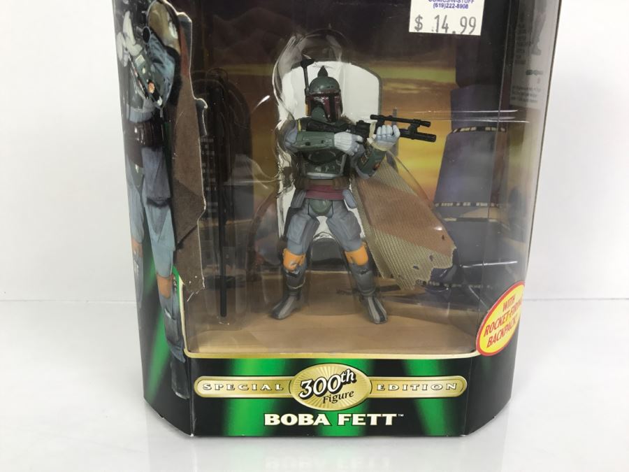 STAR WARS Special Edition 300th Figure Boba Fett Hasbro 2000 84566 New In Box [Photo 3]