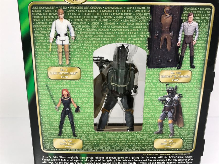 STAR WARS Special Edition 300th Figure Boba Fett Hasbro 2000 84566 New In Box [Photo 10]