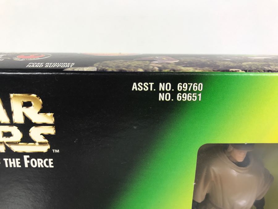 STAR WARS The Power Of The Force Rebel Alliance Speeder Bike With Luke Skywalker In Endor Gear Hasbro Kenner 1996 69760/69651 New In Box [Photo 6]
