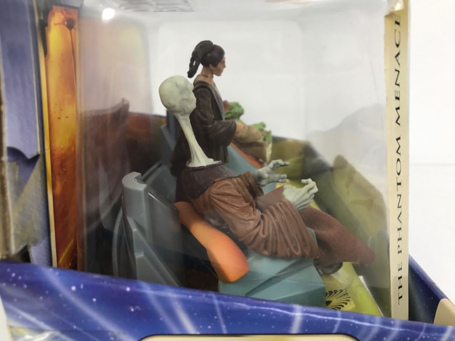 STAR WARS The Phantom Menace Jedi High Council Featuring Yarael Poof, Depa Billaba and Yaddle Hasbro 2003 84701/84997 New In Box [Photo 8]