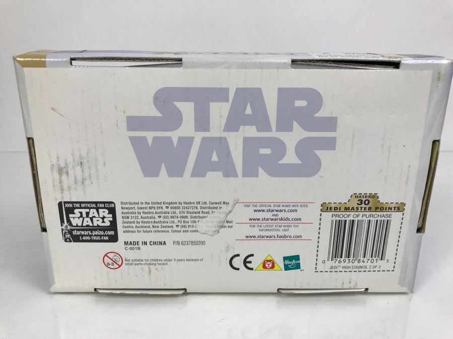 STAR WARS The Phantom Menace Jedi High Council Featuring Yarael Poof, Depa Billaba and Yaddle Hasbro 2003 84701/84997 New In Box [Photo 12]