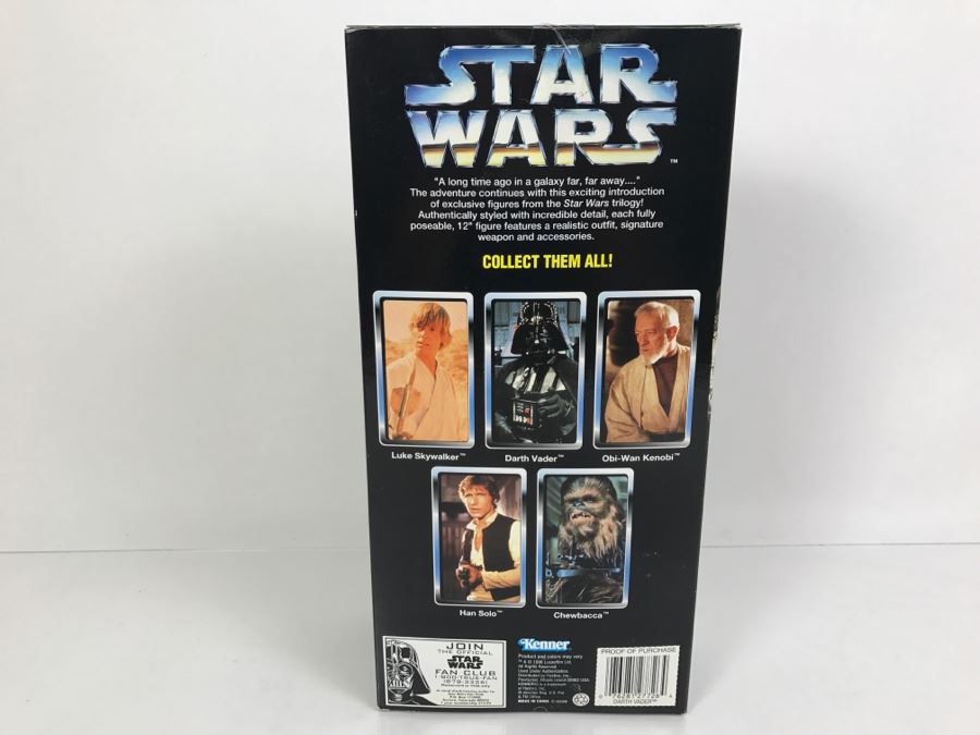 STAR WARS Collector Series Darth Vader Kenner Hasbro 1996 27726/27723 New In Box [Photo 11]