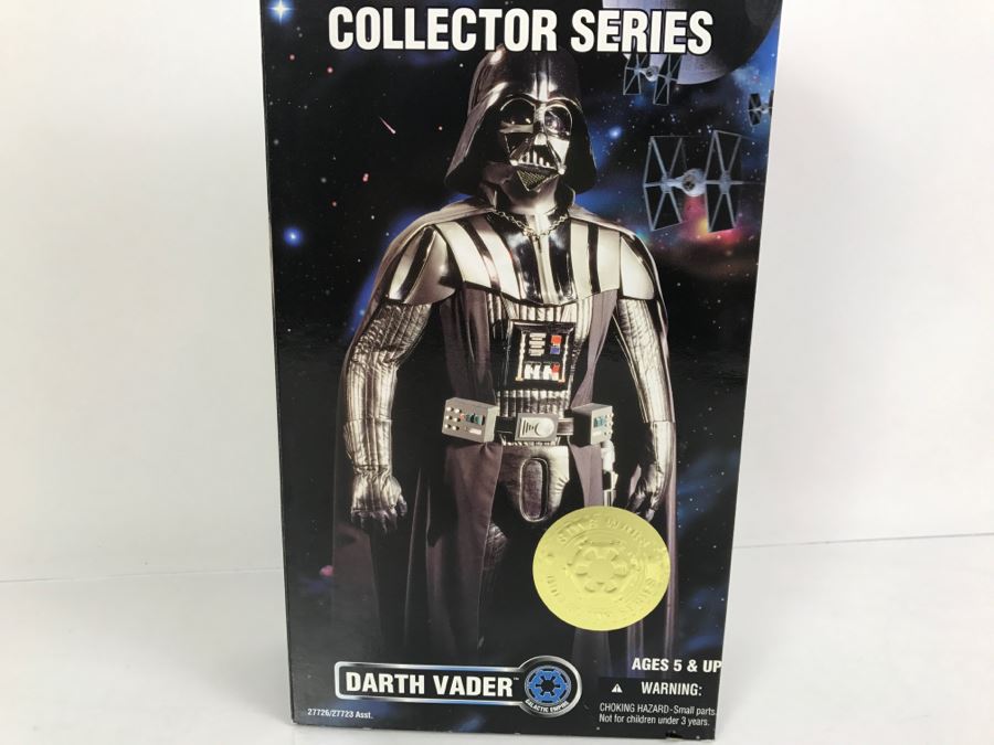 STAR WARS Collector Series Darth Vader Kenner Hasbro 1996 27726/27723 New In Box [Photo 3]