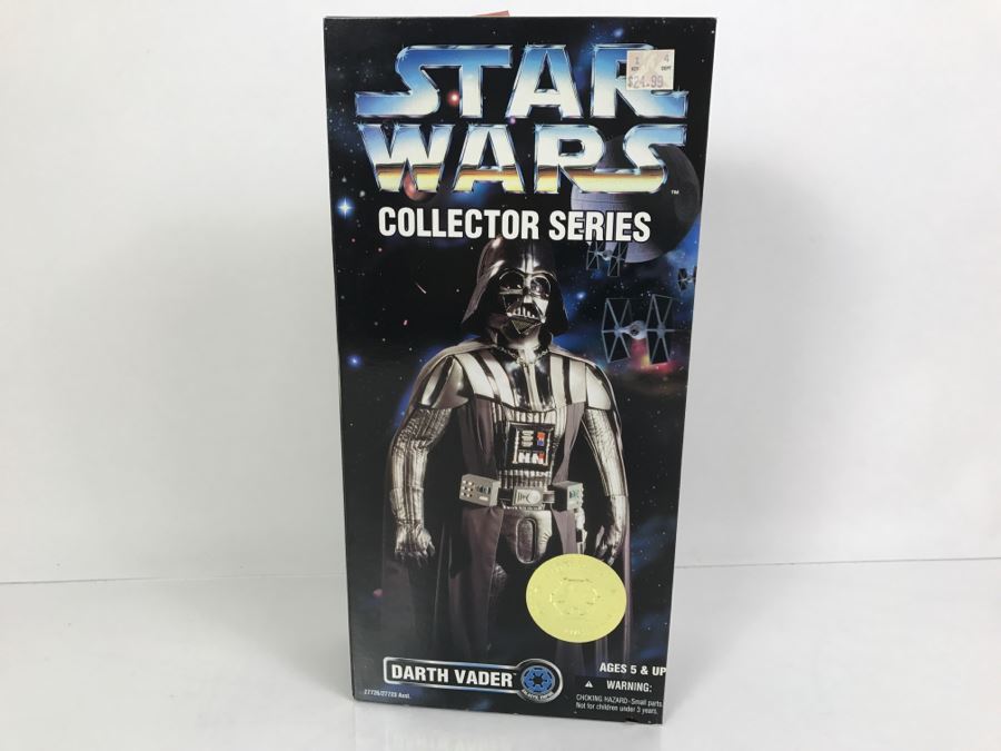 STAR WARS Collector Series Darth Vader Kenner Hasbro 1996 27726/27723 New In Box