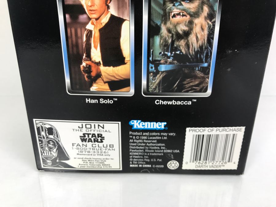 STAR WARS Collector Series Darth Vader Kenner Hasbro 1996 27726/27723 New In Box [Photo 13]