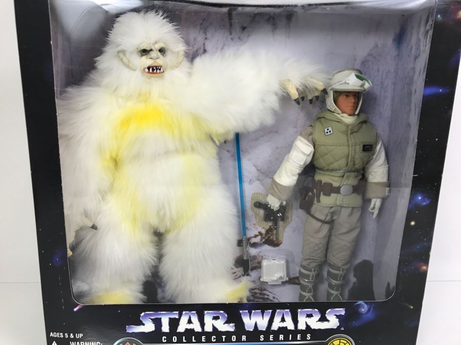 STAR WARS Collector Series Rebel Alliance Luke Skywalker Vs Wampa Kenner Hasbro 1997 27947 New In Box [Photo 9]