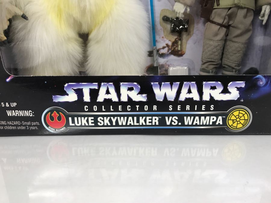 STAR WARS Collector Series Rebel Alliance Luke Skywalker Vs Wampa Kenner Hasbro 1997 27947 New In Box [Photo 10]