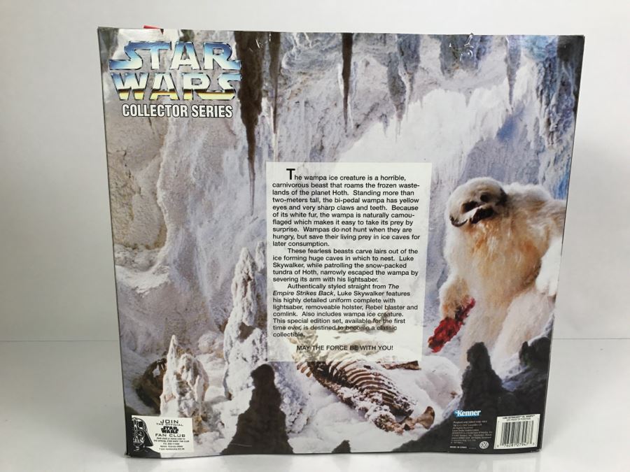 STAR WARS Collector Series Rebel Alliance Luke Skywalker Vs Wampa Kenner Hasbro 1997 27947 New In Box [Photo 13]