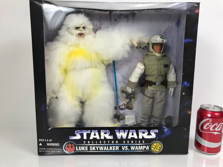 STAR WARS Collector Series Rebel Alliance Luke Skywalker Vs Wampa Kenner Hasbro 1997 27947 New In Box [Photo 1]