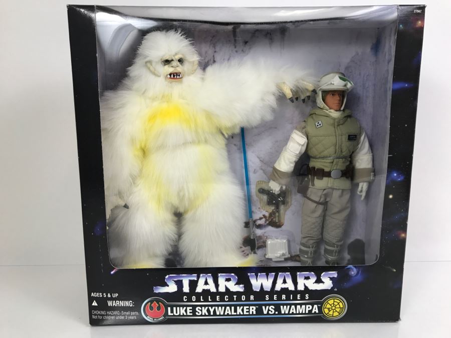 STAR WARS Collector Series Rebel Alliance Luke Skywalker Vs Wampa Kenner Hasbro 1997 27947 New In Box [Photo 2]