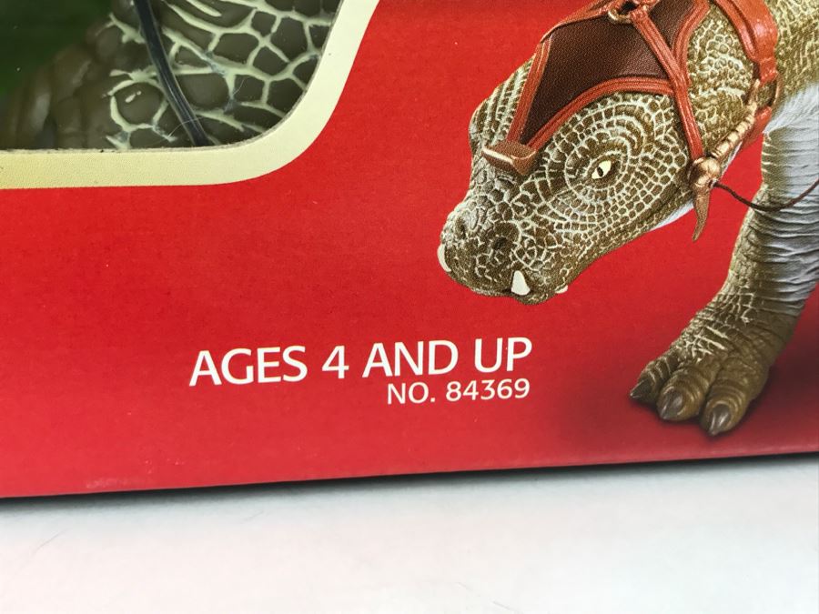 STAR WARS Episode 1 Fambaa With Shield Generator and Gungan Warrior Hasbro 1999 84369 New In Box [Photo 8]