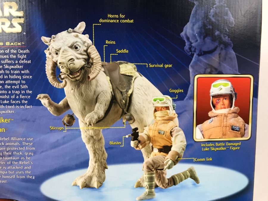 star wars the empire strikes back luke skywalker and tauntaun