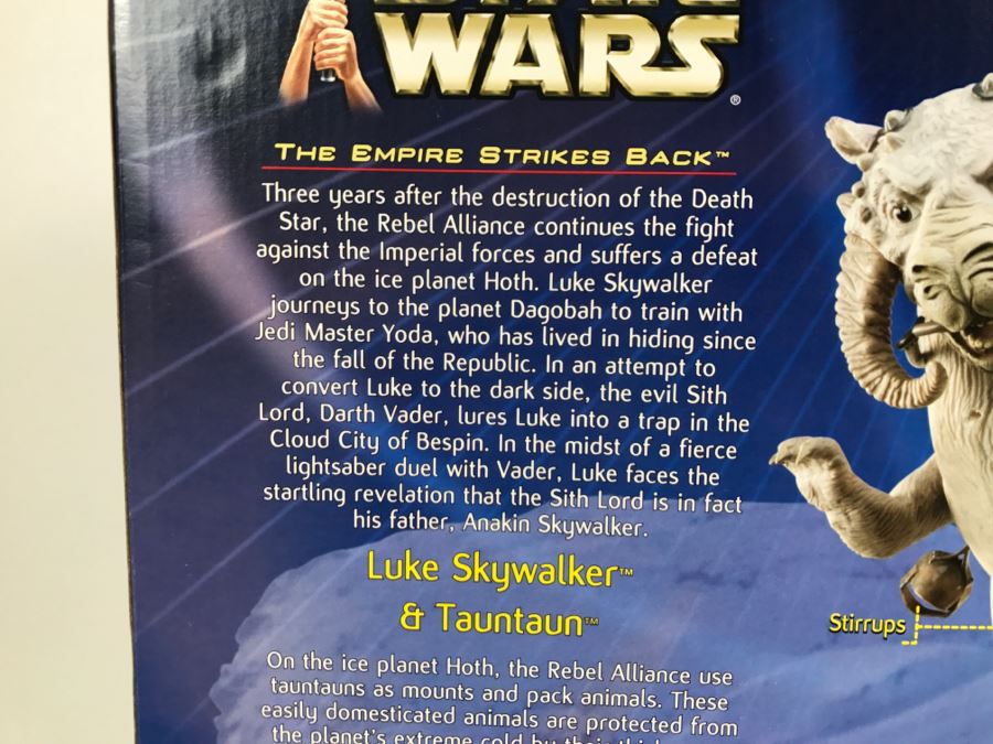 star wars the empire strikes back luke skywalker and tauntaun