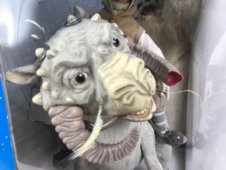 STAR WARS The Empire Strikes Back Luke Skywalker And Tauntaun Hasbro 2002 32516 New In Box [Photo 12]