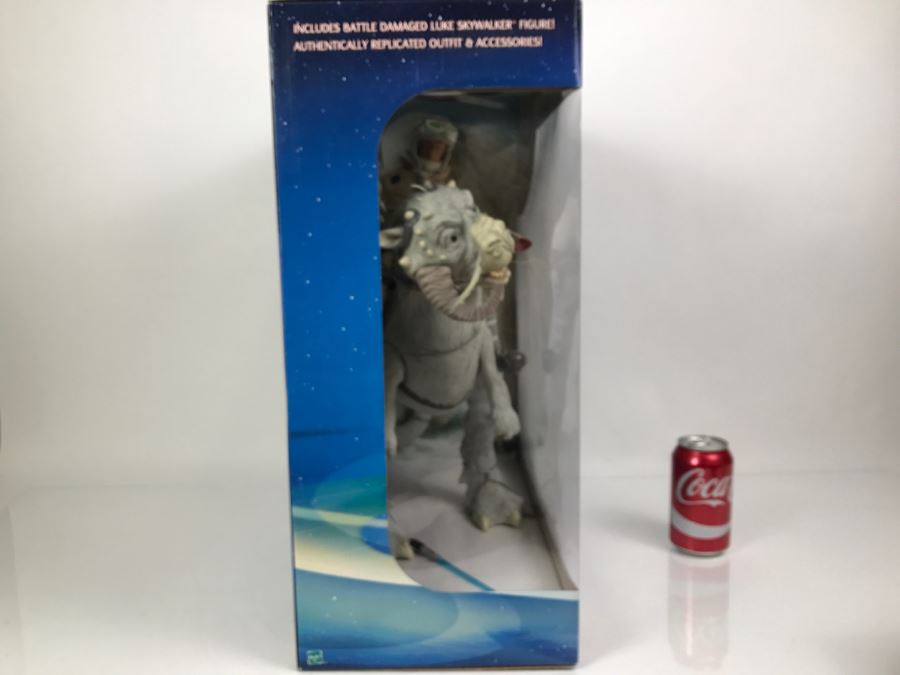 STAR WARS The Empire Strikes Back Luke Skywalker And Tauntaun Hasbro 2002 32516 New In Box [Photo 10]