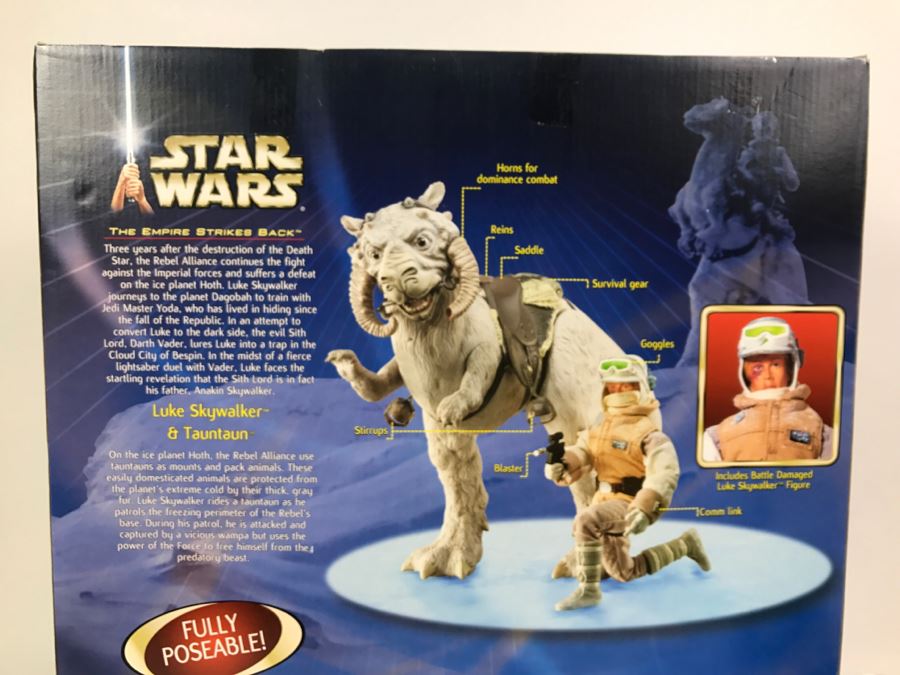 luke skywalker and tauntaun toy