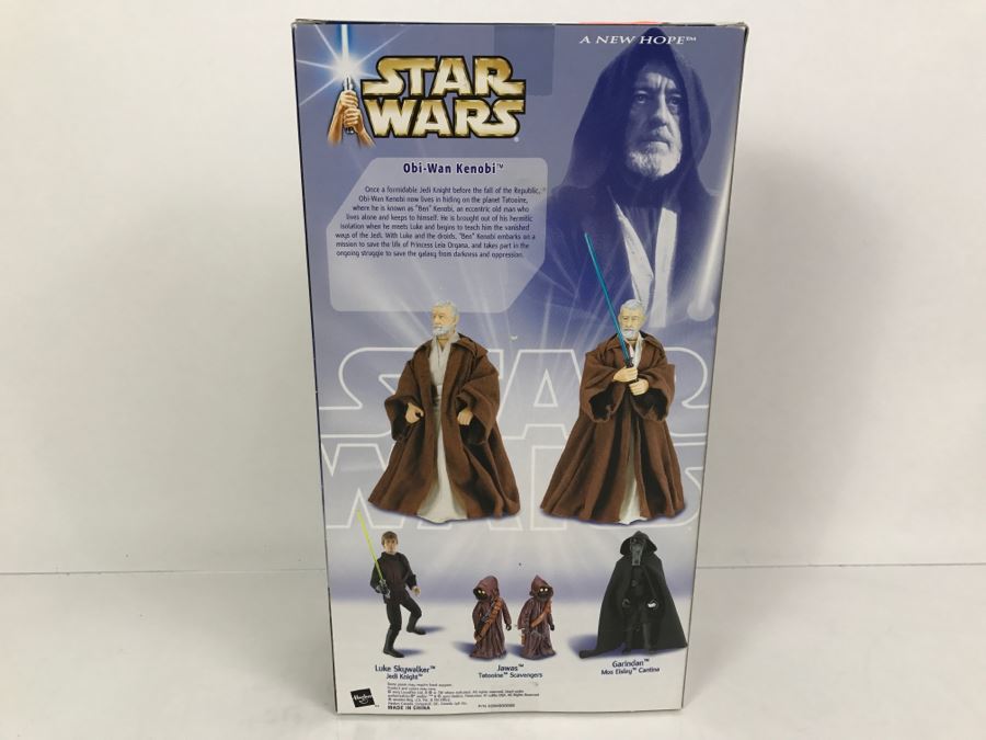 STAR WARS A New Hope Tatooine Encounter Obi-Wan Kenobi Hasbro 2003 84730/84940 New In Box [Photo 8]
