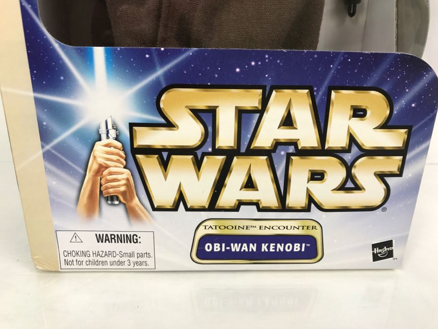 STAR WARS A New Hope Tatooine Encounter Obi-Wan Kenobi Hasbro 2003 84730/84940 New In Box [Photo 6]