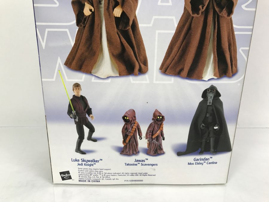 STAR WARS A New Hope Tatooine Encounter Obi-Wan Kenobi Hasbro 2003 84730/84940 New In Box [Photo 10]