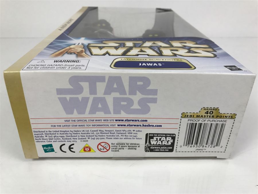 STAR WARS A New Hope Tatooine Scavengers Jawas Hasbro 2003 84728/84940 New In Box [Photo 14]