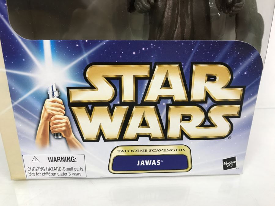 STAR WARS A New Hope Tatooine Scavengers Jawas Hasbro 2003 84728/84940 New In Box [Photo 5]