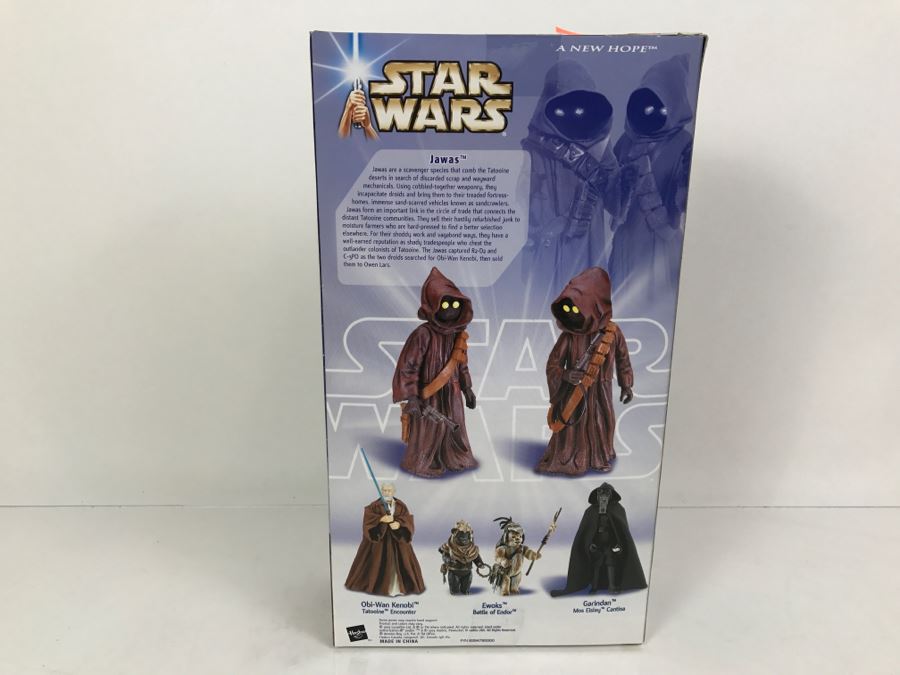 STAR WARS A New Hope Tatooine Scavengers Jawas Hasbro 2003 84728/84940 New In Box [Photo 8]
