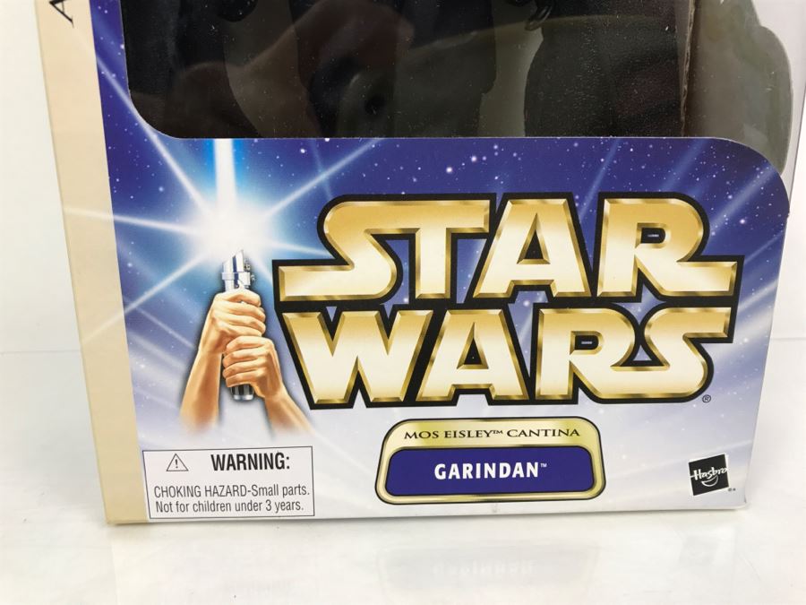 STAR WARS A New Hope Mos Eisley Cantina Garindan Hasbro 2003 84729/84940 New In Box [Photo 6]