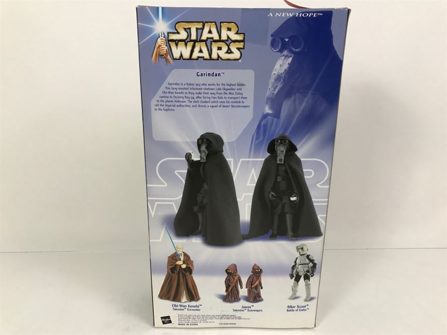 STAR WARS A New Hope Mos Eisley Cantina Garindan Hasbro 2003 84729/84940 New In Box [Photo 8]