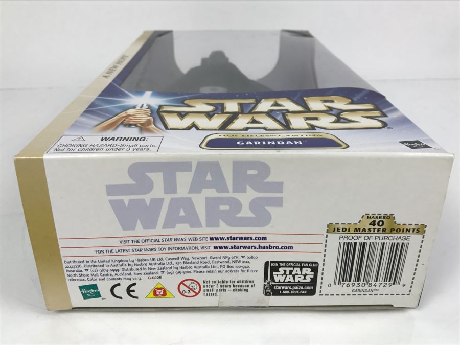 STAR WARS A New Hope Mos Eisley Cantina Garindan Hasbro 2003 84729/84940 New In Box [Photo 13]