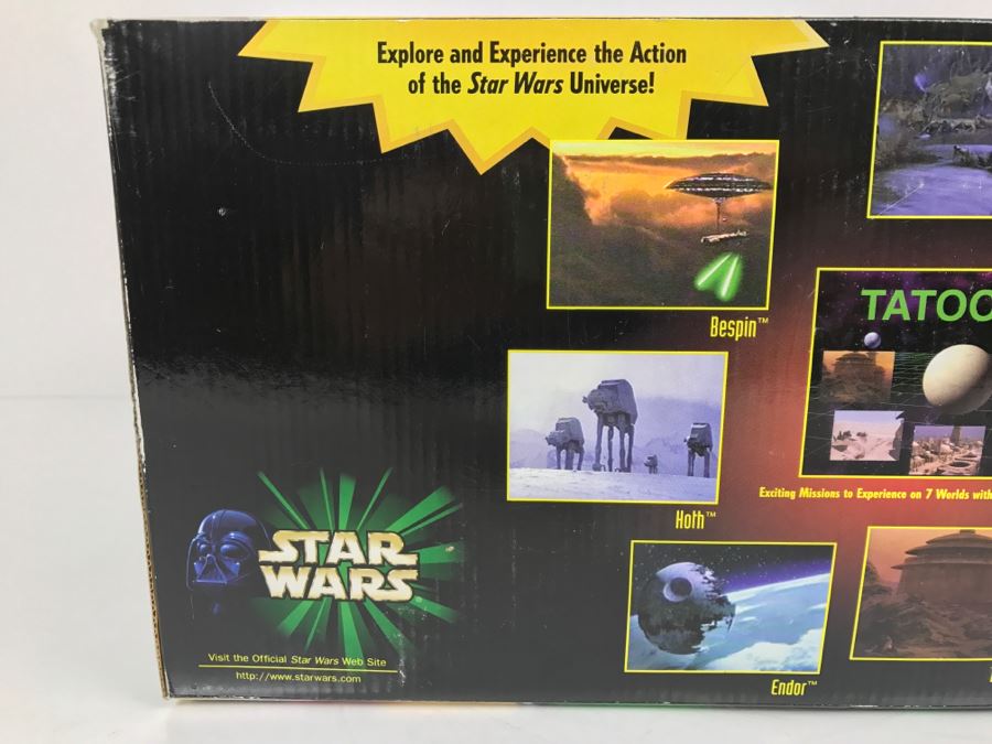 STAR WARS Millenium Falcon CD-Rom Playset Hasbro 1998 99180 New In Box [Photo 13]