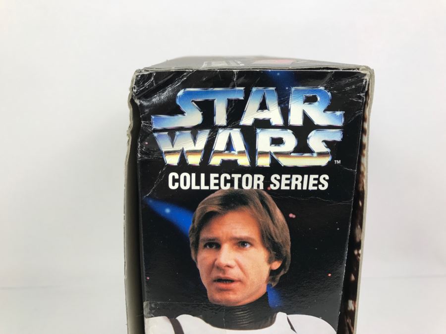 STAR WARS Collector Series Rebel Alliance Han Solo and Luke Skywalker In Stormtrooper Gear Limited Edition For KB Toys Kenner Hasbro 1996 27867 New In Box [Photo 16]