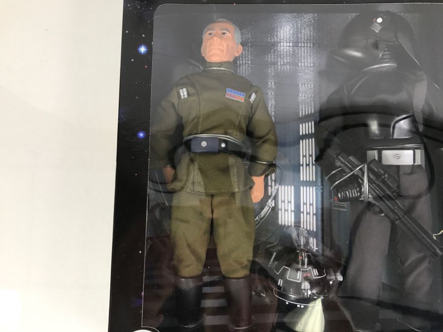 STAR WARS Collector Series Grand Moff Tarkin And Imperial Gunner With Interrogation Droid Kenner Hasbro 1997 27923 New In Box [Photo 9]
