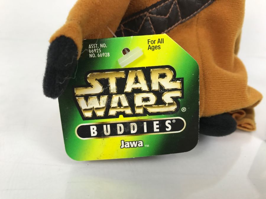 STAR WARS Buddies Jawa 66925/66928 and R2-D2 66925/66941 Kenner Hasbro 1997 New With Tags [Photo 6]