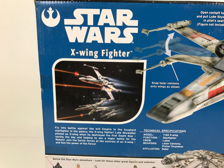 STAR WARS The Original Trilogy Collection X-Wing Fighter Hasbro 2004 85246/85245 New In Box [Photo 10]