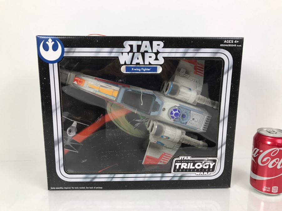 STAR WARS The Original Trilogy Collection X-Wing Fighter Hasbro 2004 85246/85245 New In Box [Photo 2]