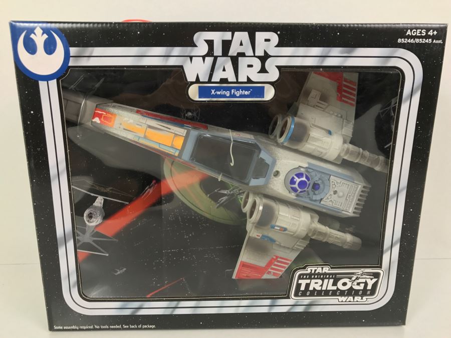 STAR WARS The Original Trilogy Collection X-Wing Fighter Hasbro 2004 85246/85245 New In Box [Photo 3]