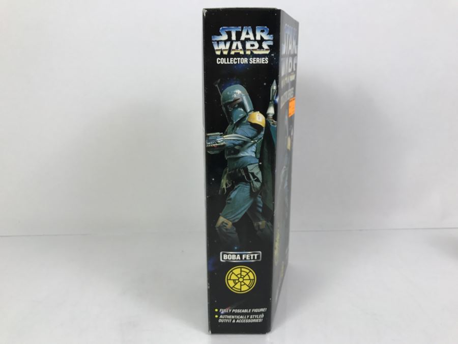 STAR WARS Collector Series Boba Fett Kenner Hasbro 1996 27693/27690 New In Box   [Photo 9]