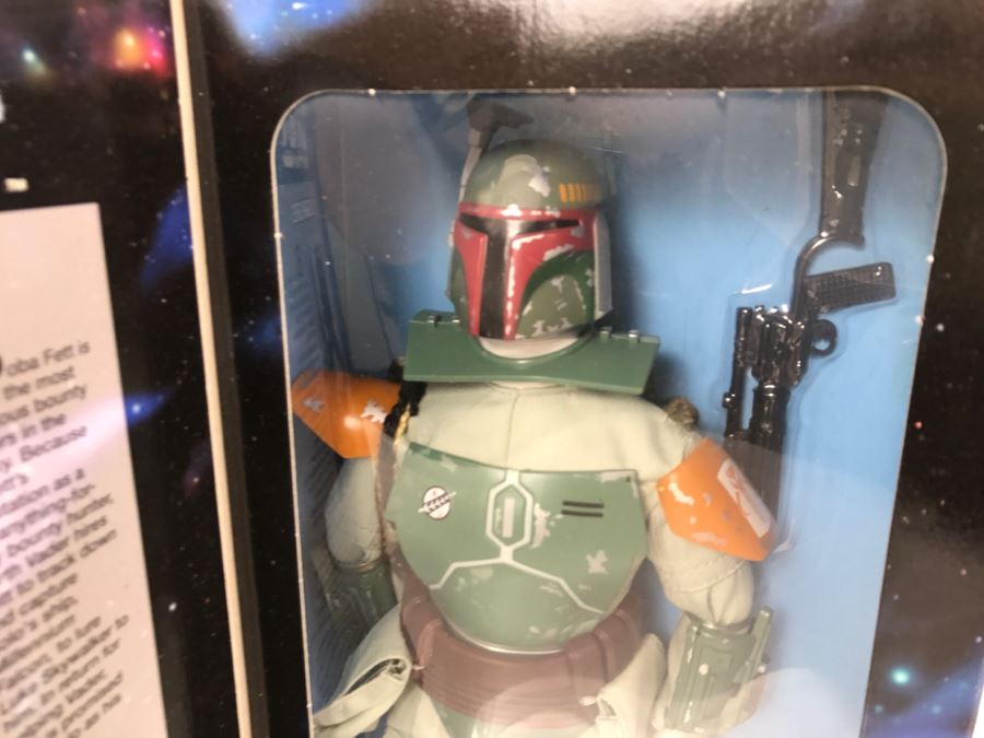STAR WARS Collector Series Boba Fett Kenner Hasbro 1996 27693/27690 New In Box   [Photo 5]