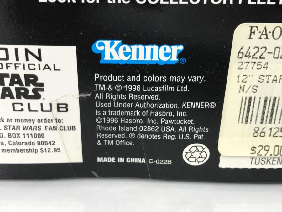 STAR WARS Collector Series Tusken Raider Kenner Hasbro 1996 27758/27754 New In Box   [Photo 14]