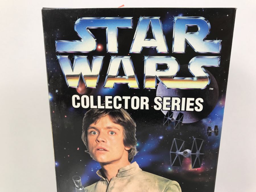 STAR WARS Collector Series Rebel Alliance Luke Skywalker In Bespin Fatigues Kenner Hasbro 1996 27757/27754 New In Box   [Photo 3]