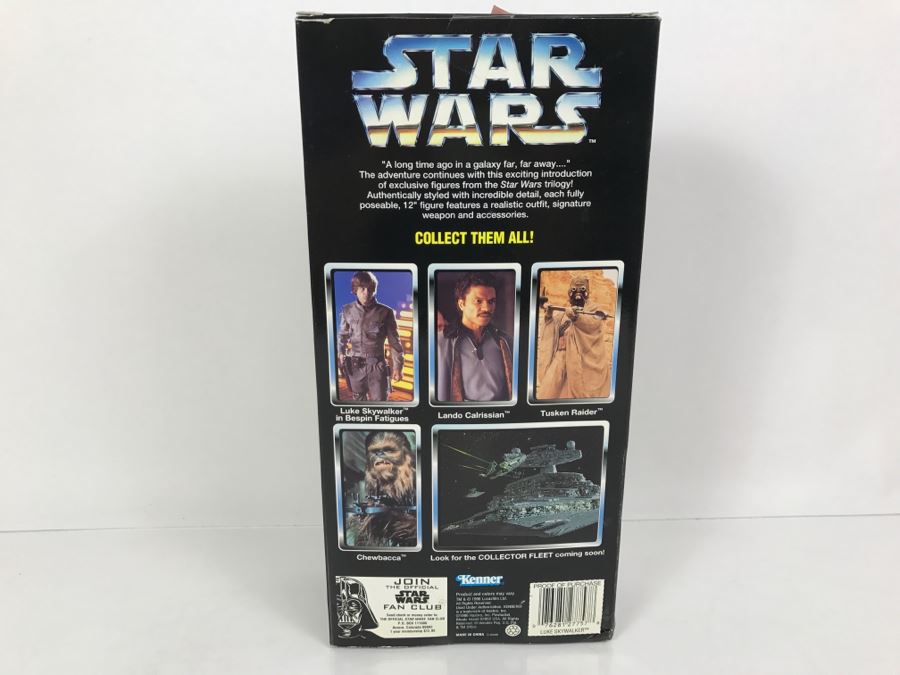 STAR WARS Collector Series Rebel Alliance Luke Skywalker In Bespin ...