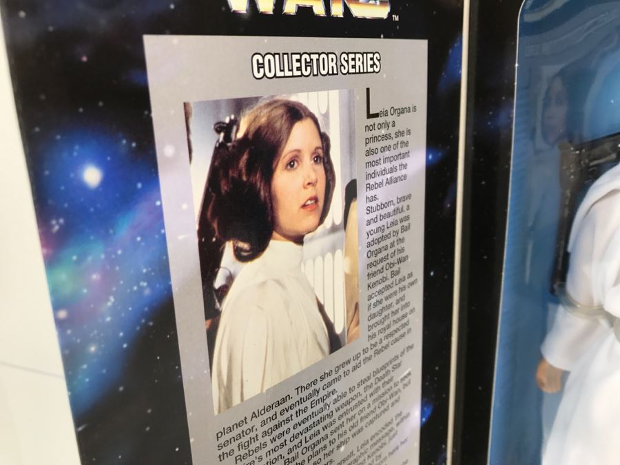 STAR WARS Collector Series Rebel Alliance Princess Leia Kenner Hasbro 1996 27691/27690 New In Box   [Photo 8]