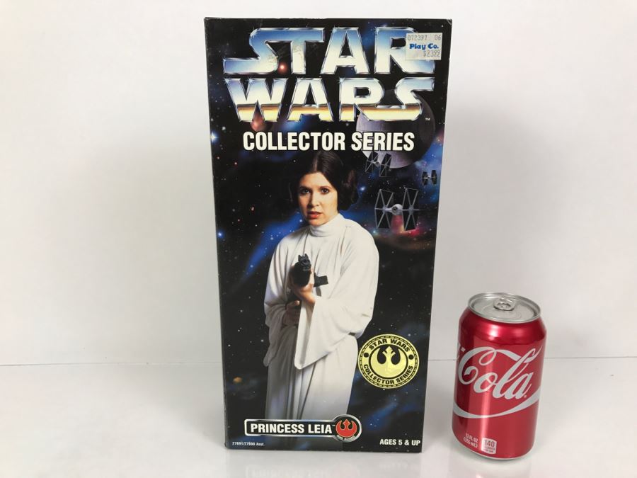 STAR WARS Collector Series Rebel Alliance Princess Leia Kenner Hasbro 1996 27691/27690 New In Box  