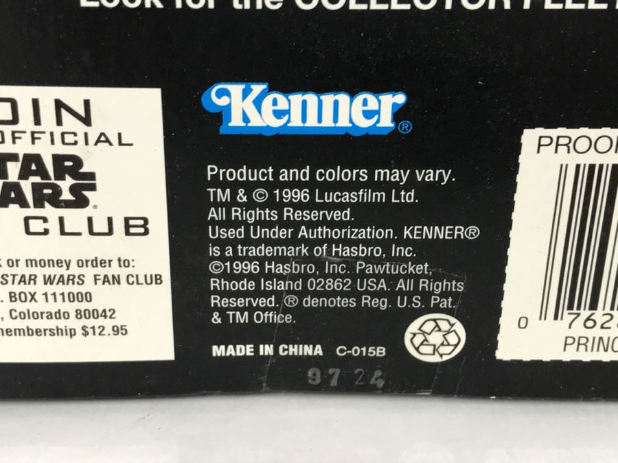 STAR WARS Collector Series Rebel Alliance Princess Leia Kenner Hasbro 1996 27691/27690 New In Box   [Photo 15]