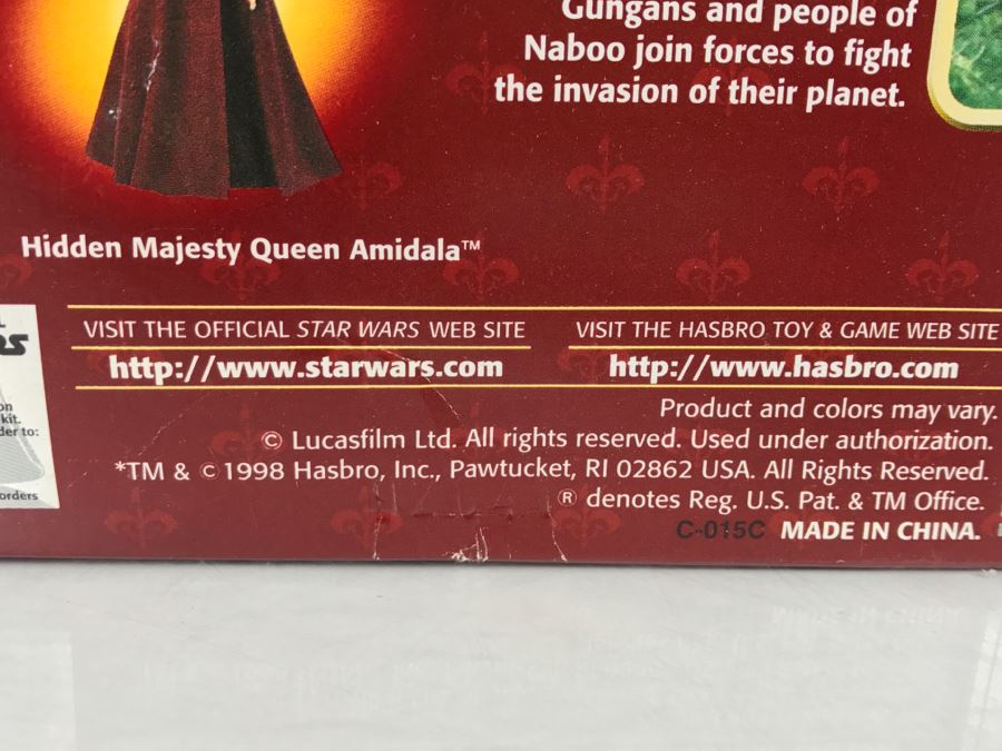 STAR WARS Episode 1 Queen Amidala Collection Ultimate Hair Queen Amidala Hasbro 1998 61778 New In box [Photo 13]