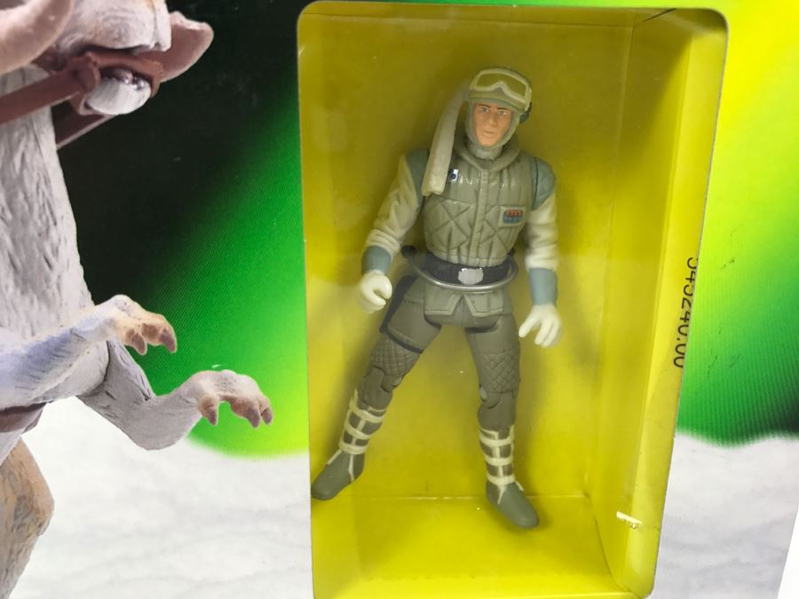 STAR WARS The Power Of The Force Rebel Alliance Luke Skywalker and Tauntaun Kenner Hasbro 1997 69645/69729 New In box [Photo 4]